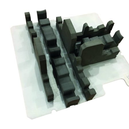 Fabricación de dunnage Crosslinked