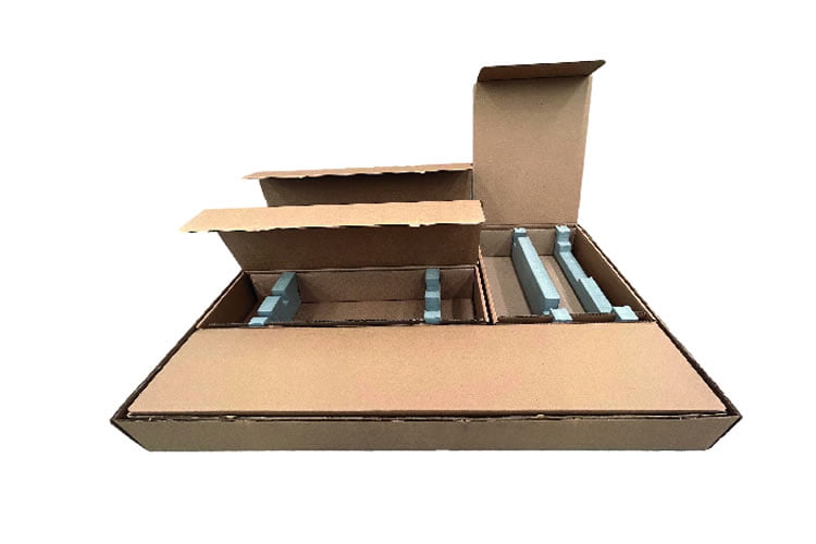 Diseño y fabricación de cajas de cartón no reciclable