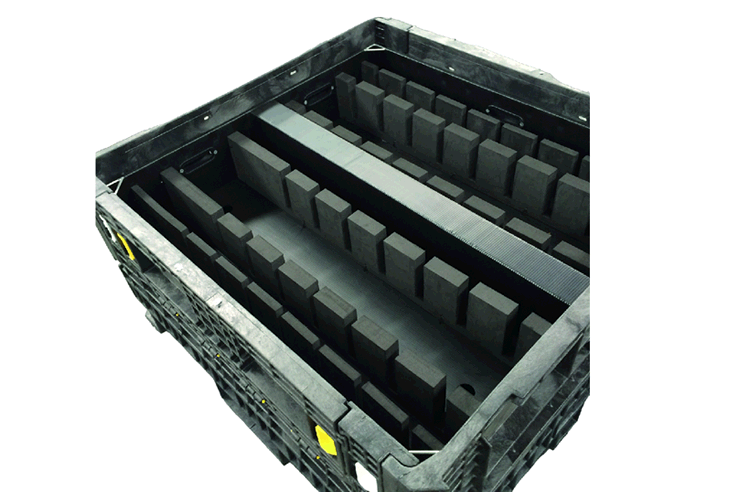 Fabricación de dunnage con EVA