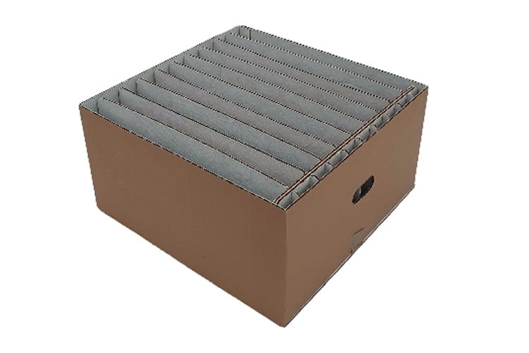 Cajas de carton desechables de un solo uso
