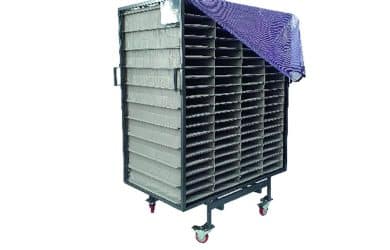 Método de Empleo para Rack de Metal Lona Coating