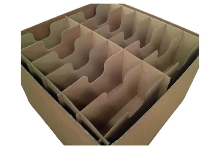 Rejillas de cartón desechable